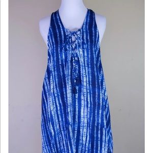 Show Me Your MuMu Lace Up Mini Dress